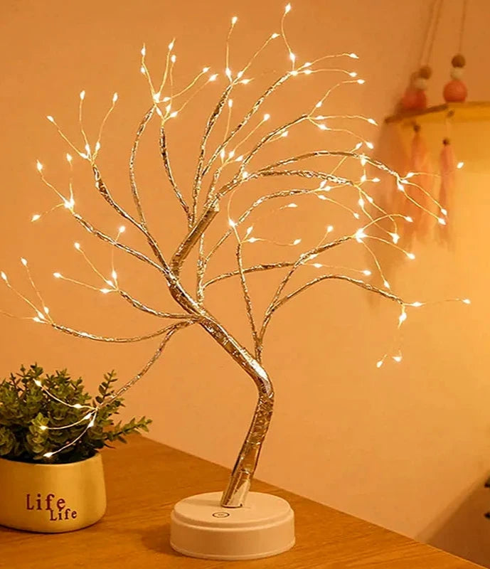 LED Copper Wire Garland Lamp