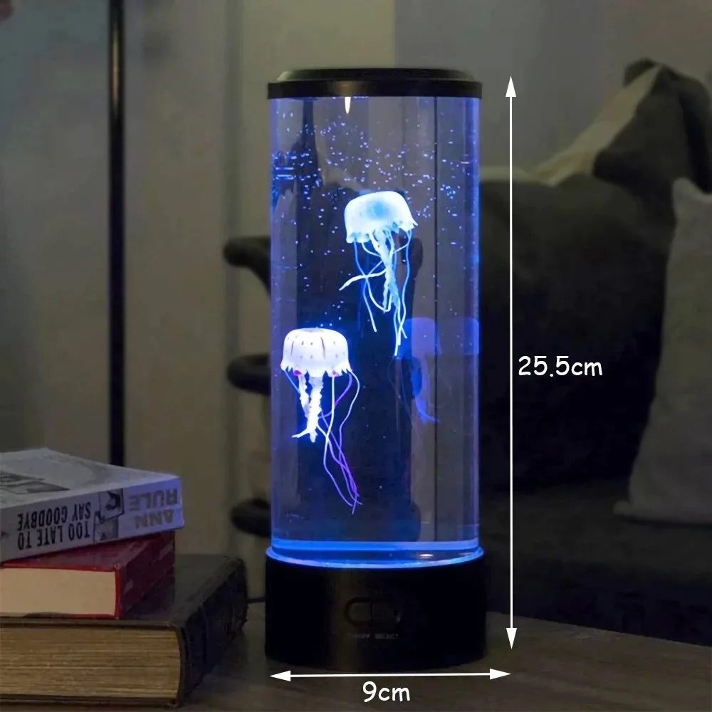 Color-Changing Jellyfish Lamp with LED Lights