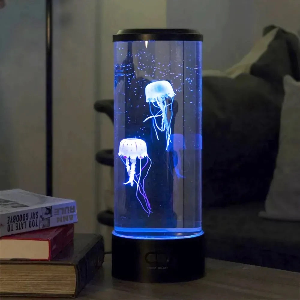 Color-Changing Jellyfish Lamp with LED Lights