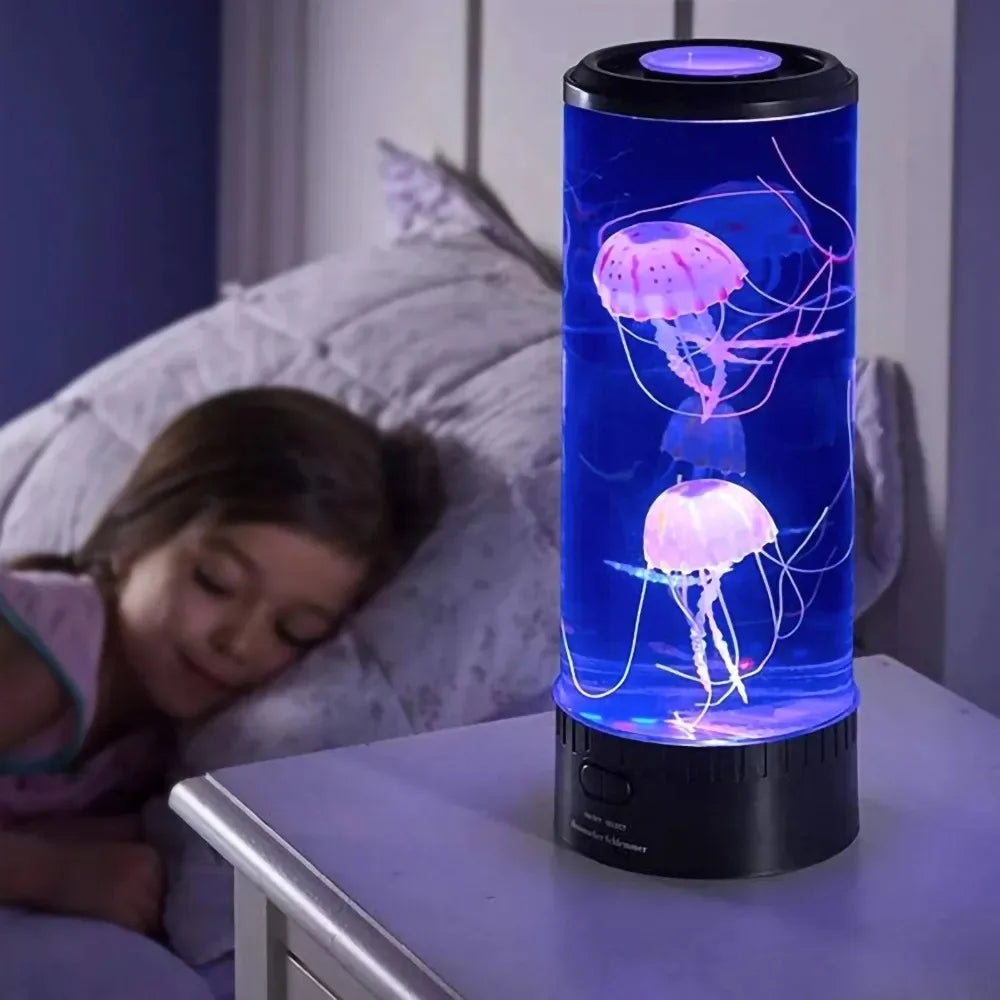 Color-Changing Jellyfish Lamp with LED Lights